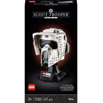 LEGO Star Wars - Casca Scout Trooper 75305, 471 piese