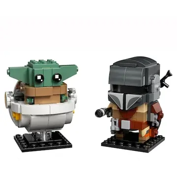 LEGO Star Wars - Mandalorian si Copilul 75317, 295 piese