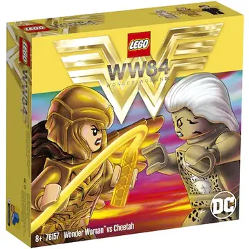 LEGO Super Heroes - Wonder Woman vs Cheetah 76157, 371 piese