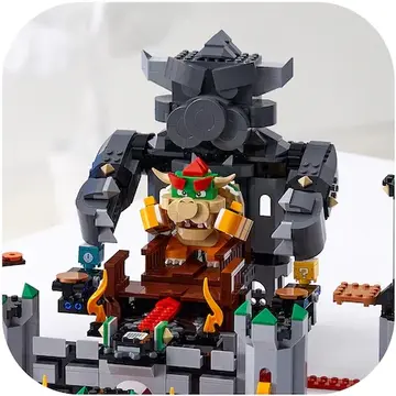 LEGO Super Mario, Set de extindere - Castelul lui Bowser 71369, 1010 piese
