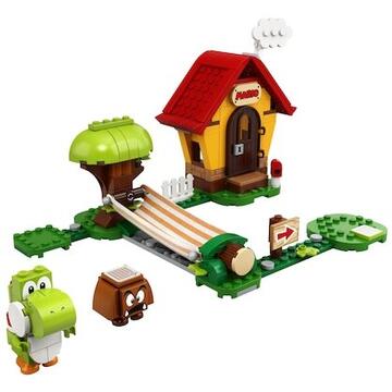 LEGO Super Mario, Set de extindere - Casa lui Mario si Yoshi 71367, 205 piese