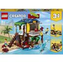LEGO Creator 3 in 1 - Casa de pe plaja a surferilor 31118, 564 piese