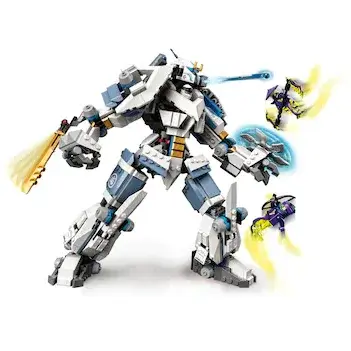 LEGO NINJAGO - Lupta cu robotul de titan a lui Zane 71738, 840 piese