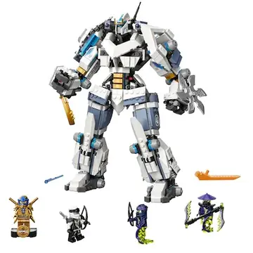LEGO NINJAGO - Lupta cu robotul de titan a lui Zane 71738, 840 piese