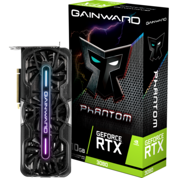 Placa video Gainward Graphics card GeForce RTX 3080 Phantom 10GB GDDR6X 320bit HDMI/3DP LHR