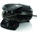 Aparat de preparat waffle/ vafe RAVANSON GR-7010,1200 wati,termostat reglabil,negru