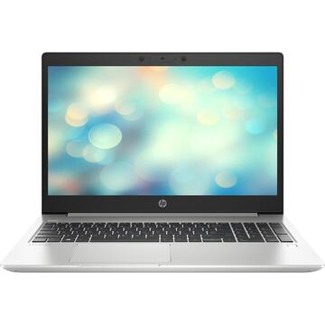 Notebook HP ProBook 450 G7 cu procesor Intel Core i5-10210U pana la 4.20 GHz, 15.6", HD, 8GB, 1TB HDD + 256GB SSD, GeForce MX130 2GB, Free DOS, Pike Silver