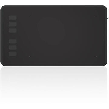 Tableta grafica HUION H640P Slim Compact 8192/5080 Negru Gri
