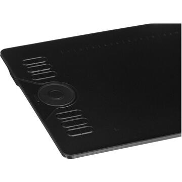 Tableta grafica HUION HS610 graphic tablet 5080 lpi 254 x 158.8 mm USB Black