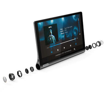 Tableta Lenovo Yoga Tablet Smart Tab YT-X705L 4G LTE 64 GB 25.6 cm (10.1") Qualcomm Snapdragon 4 GB Wi-Fi 5 (802.11ac) Android 9.0 Grey