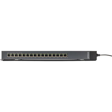 Switch Netgear GSS116E Fast Ethernet (10/100) Black