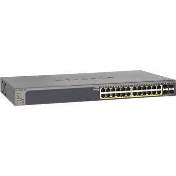 Switch Netgear GS728TP Managed L3 Gigabit Ethernet (10/100/1000) Power over Ethernet (PoE) Grey