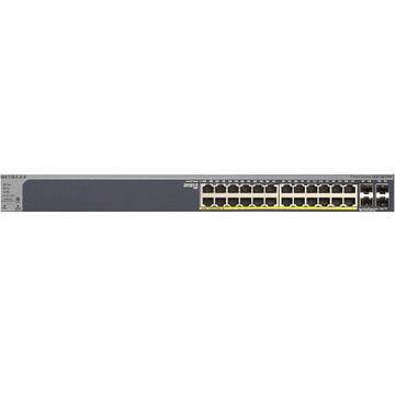 Switch Netgear GS728TPP Managed L3 Gigabit Ethernet (10/100/1000) Grey Power over Ethernet (PoE)