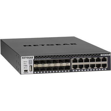 Switch Netgear M4300-12X12F Managed L2/L3 10G Ethernet (100/1000/10000) 1U Black