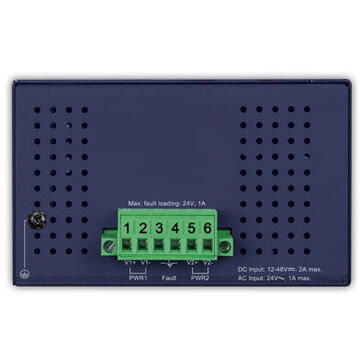 Switch PLANET ISW-1600T network switch Unmanaged Fast Ethernet (10/100) Blue