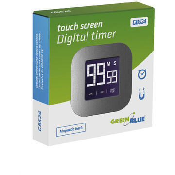 Cronometru - Timer Digital Magnetic si Ecran Tactil GreenBlue