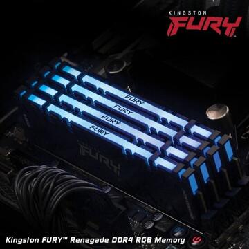 Memorie Kingston DDR4 - 16GB - 3600 - CL - 16 Renegade RGB - Single