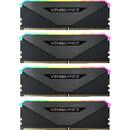 Memorie Corsair DDR4 - 64GB 3600 - CL - 18 Vengeance RGBRT Quad Kit black