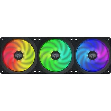 Cooler Master MasterFan SF360R ARGB 360x120x25, case fan (black, for 360 mm radiators)