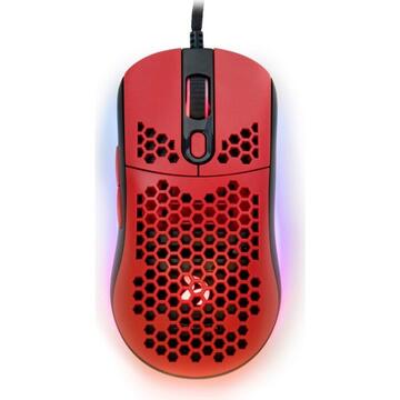 Mouse AROZZI FAVO Ultra Light black / red
