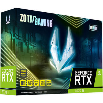 Placa video Zotac GAMING GeForce RTX 3070 Ti Trinity NVIDIA 8 GB GDDR6X