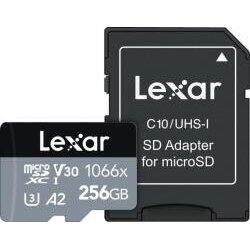 Card memorie 256GB Lexar® High-Performance 1066x microSDXC™ UHS-I C10 A2 V30 U3