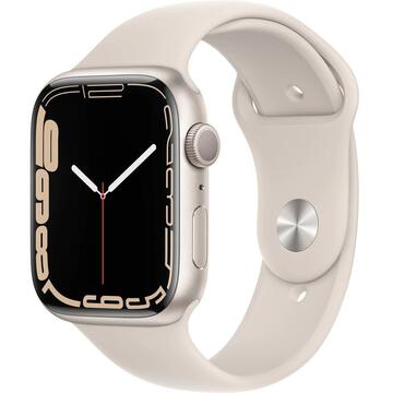 Smartwatch Apple Watch 7 Starlight Aluminium 45mm