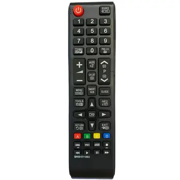 Telecomanda Samsung Smart TV, BN59-01199G, 44 butoane, infrarosu, neagra