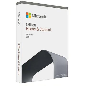 Suita office Licenta retail Microsoft Office 2021 Home and Student English Medialess