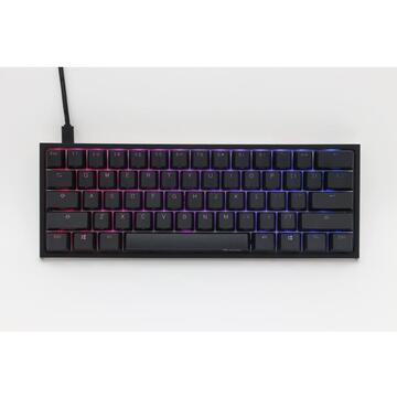 Tastatura DUCKY One 2 Mini RGB, Cherry Speed Silver RGB