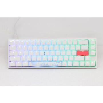 Tastatura DUCKY One 2 SF RGB Pure White, Cherry Speed Silver
