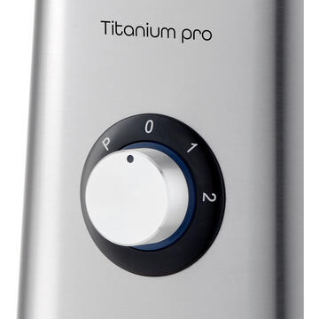 Rohnson Titanium Pro R5335 Blender de masa 1300W 1,5L, Titan 2 Viteze+Pulse