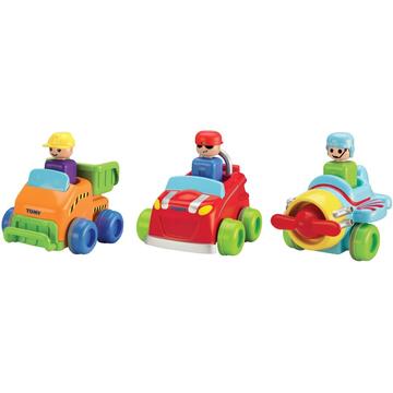 TOMY Vehicule push and go, div. modele