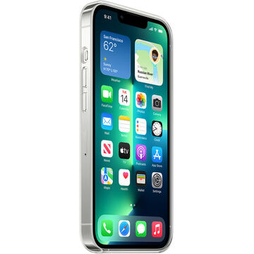 Husa Apple Husa de protectie Clear Case with MagSafe pentru iPhone 13 Pro Max, Transparent