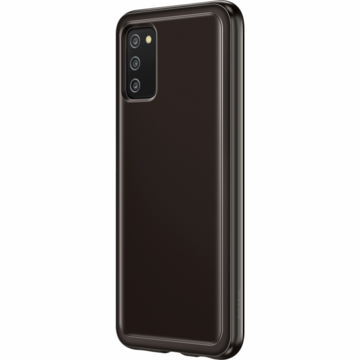 Capac protectie spate Soft Clear Cover Samsung pentru Galaxy A03s (A037) Negru