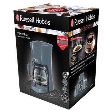 Cafetiera Russel Hobbs Textures Grey 22613-56 975W 1.25 L Charcoal