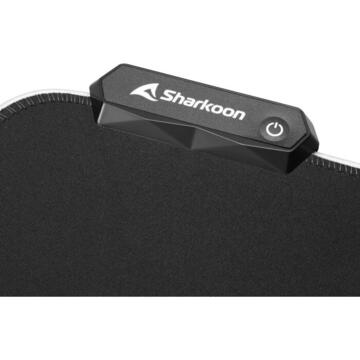 Mousepad Sharkoon 1337 RGB V2 Gaming Mat 800 Negru