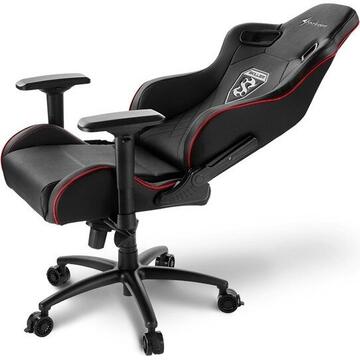 Scaun Gaming Sharkoon Skiller SGS4 Gaming Seat - black/red
