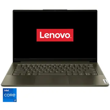 Notebook Lenovo Yoga Slim 7 14ITL05 14" Intel Core i7-1165G7 16GB 1TB SSD Intel Iris Xe Graphics Free DOS Dark Moss