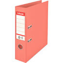 Biblioraft Esselte No.1 Power Colour Ice, PP/PP, A4, 75 mm, piersica