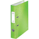 Biblioraft LEITZ 180 WOW, carton laminat, A4, 52 mm, verde