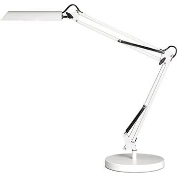 Lampa de birou, cu LED, UNILUX Swingo LED 2.0 - alba