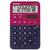 Calculator de birou Calculator de birou, 8 digits, 120 x 76 x 23 mm, dual power, SHARP EL-760RBRB - rosu/bleumarin