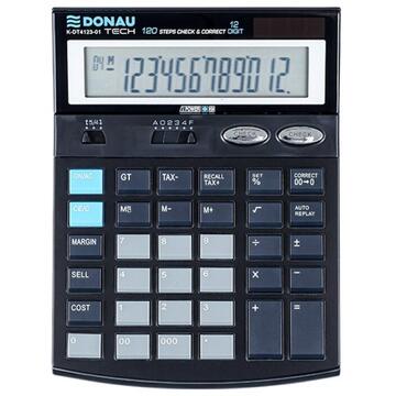 Calculator de birou Calculator de birou, 12 digits, Donau Tech DT4123 - negru