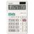 Calculator de birou Calculator de birou, 12 digits, 153 x 97 x 18 mm, dual power, ecran rabatabil, SHARP EL-320W - alb