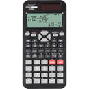 Calculator de birou Calculator stiintific, 12 digits, 252 functii, 162 x 82 x 18 mm, Rebell - negru