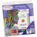 Creioane colorate, cutie carton, 24 culori/set + 120 mandale, ALPINO Color Experience - Premium