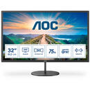 Monitor LED AOC Q32V4, 31.5inch, 2560x1440, 4ms, Black
