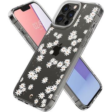 Husa Cyrill by Spigen Husa Cecile Series iPhone 13 Pro Max White Daisy