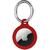 Next One AirTag Secure Silicone Key Clip Red